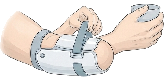 Apprentissage de la prothèse